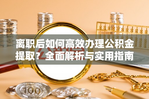 路竹离职后如何高效办理公积金提取？全面解析与实用指南