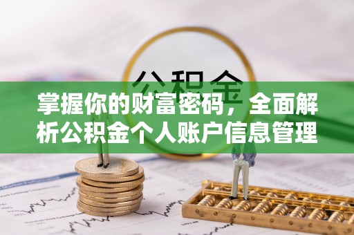 路竹掌握你的财富密码，全面解析公积金个人账户信息管理与优化