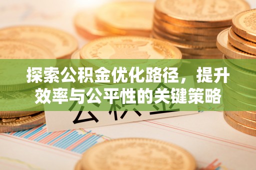 路竹探索公积金优化路径，提升效率与公平性的关键策略