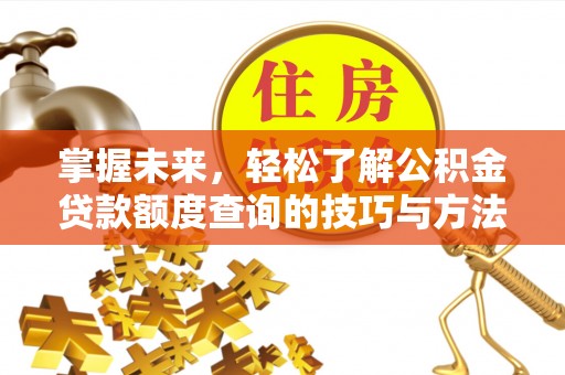 路竹掌握未来，轻松了解公积金贷款额度查询的技巧与方法
