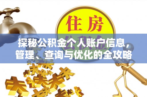 路竹探秘公积金个人账户信息，管理、查询与优化的全攻略