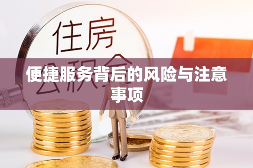 路竹便捷服务背后的风险与注意事项